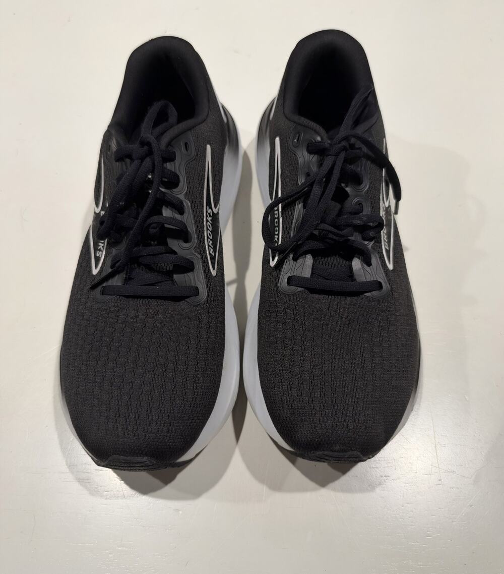 Brooks Glycerin 21 Womens Size 10 Black White Running Shoes Comfort